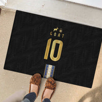 Argentina Football Rubber Doormat GOAT-Pride of La Albiceleste