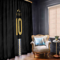 Argentina Football Window Curtain GOAT-Pride of La Albiceleste