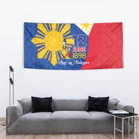Philippines Independence Day Tapestry Araw ng Kalayaan Polynesian Sun and YAKAN Pattern