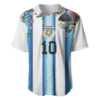 Custom Argentina Football Baseball Jersey Blokecore-La Albiceleste with Japanese Culture Embroidery Effect
