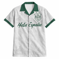 Custom Spain Football Hawaiian Shirt Royal Madrid-Hala Espana