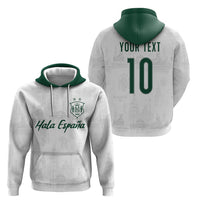 Custom Spain Football Hoodie Royal Madrid-Hala Espana