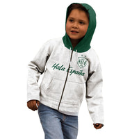 Custom Spain Football Kid Hoodie Royal Madrid-Hala Espana