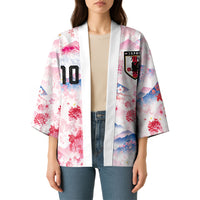 Custom Japan Football Kimono Cherry Blossom Mount Fuji Asian Dragon Graphic