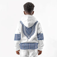 Cape Verde Kid Hoodie Pano di Terra Dashiki Style