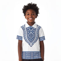 Cape Verde Kid Polo Shirt Pano di Terra Dashiki Style