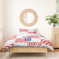 Custom Croatia Football Champion 2024 Bedding Set - Wonder Print Shop