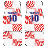 Custom Croatia Football Champion 2024 Car Mats - Wonder Print Shop