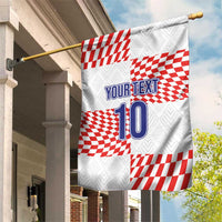Custom Croatia Football Champion 2024 Garden Flag - Wonder Print Shop