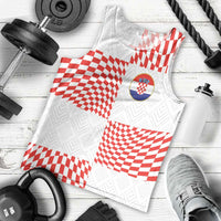 Custom Croatia Football Champion 2024 Men Tank Top - Wonder Print Shop