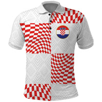 Custom Croatia Football Champion 2024 Polo Shirt - Wonder Print Shop