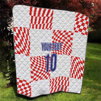 Custom Croatia Football Champion 2024 Quilt - Wonder Print Shop