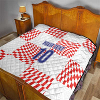 Custom Croatia Football Champion 2024 Quilt - Wonder Print Shop