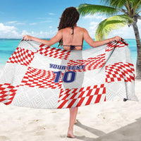 Custom Croatia Football Champion 2024 Sarong - Wonder Print Shop
