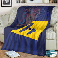 Barbados Independence Day Blanket National Flag Design