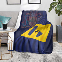 Barbados Independence Day Blanket National Flag Design