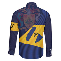 Barbados Independence Day Family Matching Tank Maxi Dress and Hawaiian Shirt National Flag Design - Wonder Print Shop