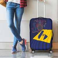 Barbados Independence Day Luggage Cover National Flag Design - Wonder Print Shop