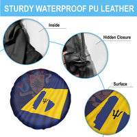 Barbados Independence Day Spare Tire Cover National Flag Design - Wonder Print Shop