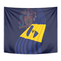 Barbados Independence Day Tapestry National Flag Design - Wonder Print Shop