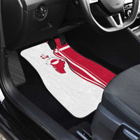 Greenland and Denmark Together Car Mats National Country Map and Flag Style