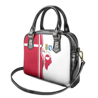 Greenland and Denmark Together Shoulder Handbag National Country Map and Flag Style