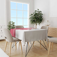 Greenland and Denmark Together Tablecloth National Country Map and Flag Style