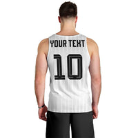 German Football Custom Men Tank Top Retro Geometric Flag Stripe Heritage Shield Design