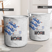 England National Football Laundry Basket Football is Coming Home Typography Sporty Style