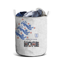 England National Football Laundry Basket Football is Coming Home Typography Sporty Style