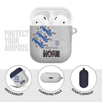 England National Football AirPods Case Football is Coming Home Typography Sporty Style