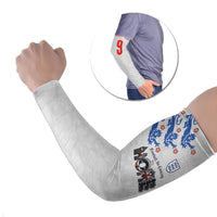 Custom England National Football Arm Sleeves Football is Coming Home Typography Sporty Style