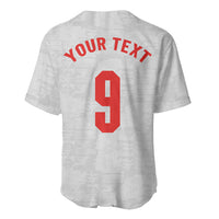 Custom England National Football Baseball Jersey Football is Coming Home Typography Sporty Style