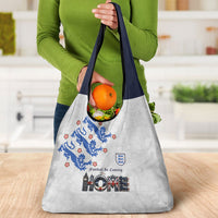 England National Football Grocery Bag Football is Coming Home Typography Sporty Style