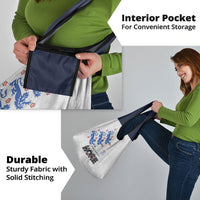 England National Football Grocery Bag Football is Coming Home Typography Sporty Style
