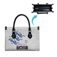 England National Football Leather Bag Football is Coming Home Typography Sporty Style