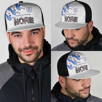 England National Football Mesh Trucker Cap Football is Coming Home Typography Sporty Style