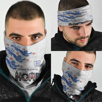 England National Football Neck Gaiter Football is Coming Home Typography Sporty Style