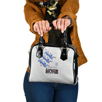 England National Football Shoulder Handbag Football is Coming Home Typography Sporty Style
