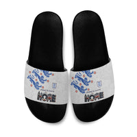England National Football Slide Sandals Football is Coming Home Typography Sporty Style