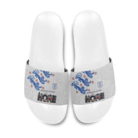 England National Football Slide Sandals Football is Coming Home Typography Sporty Style