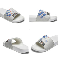 England National Football Slide Sandals Football is Coming Home Typography Sporty Style