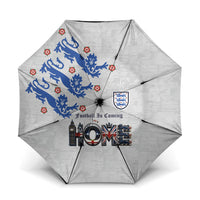 England National Football Umbrella Football is Coming Home Typography Sporty Style