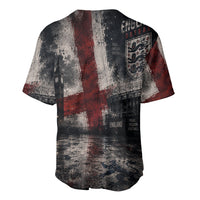 England National Football Baseball Jersey Football is Coming Home Typography Grunge Style