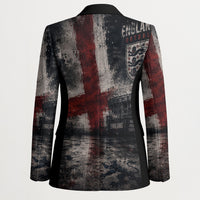 England National Football Blazer Football is Coming Home Typography Grunge Style