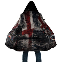 England National Football Cloak Football is Coming Home Typography Grunge Style
