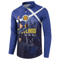 Custom Scotland National Football Button Sweatshirt Volley to the North America 2026