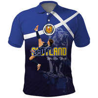 Custom Scotland National Football Polo Shirt Volley to the North America 2026