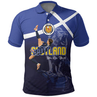 Custom Scotland National Football Polo Shirt Volley to the North America 2026