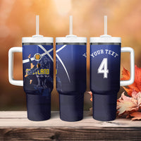 Custom Scotland National Football Tumbler With Handle Volley to the North America 2026
